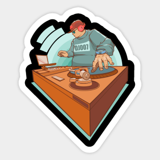 Dj Sticker